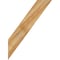 Ekena Millwork 6"W x 22"D x 30"H Traditional Rough Sawn Knee Brace, Western Red Cedar BRC06X22X30TRA00RWR - alternate 2